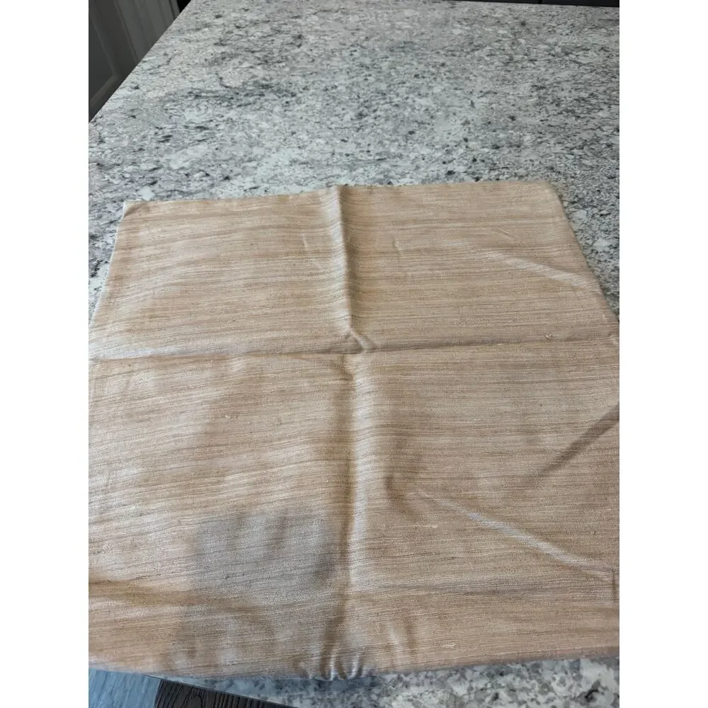 Quince Raw Silk - 20x20 pillow cover